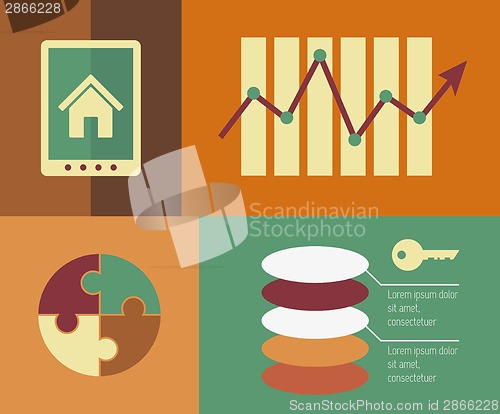 Image of Real Estate Infographic Element