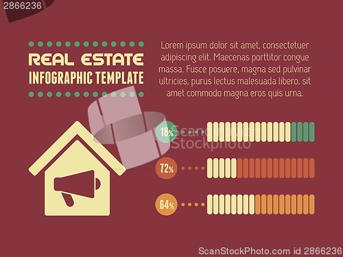 Image of Real Estate Infographic Element