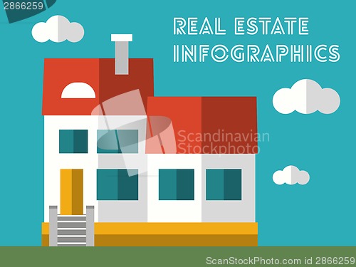 Image of Real Estate Infographic Element