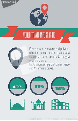 Image of Travel Infographic Element