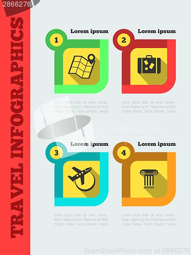 Image of Travel Infographic Element