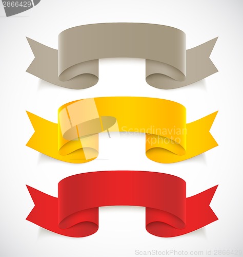 Image of Set of ribbons
