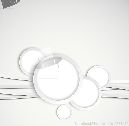Image of Background with gray circles