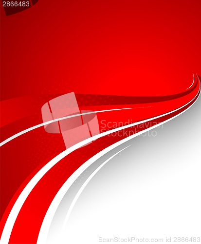 Image of Abstract red background