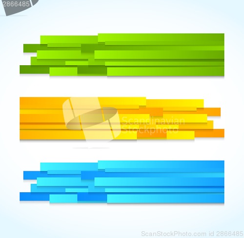 Image of Set of banners