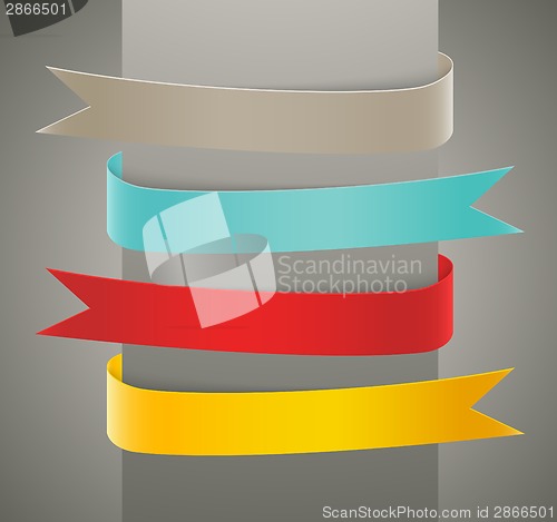 Image of Set of ribbons