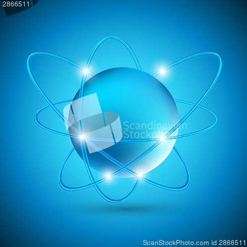 Image of Abstract tech background