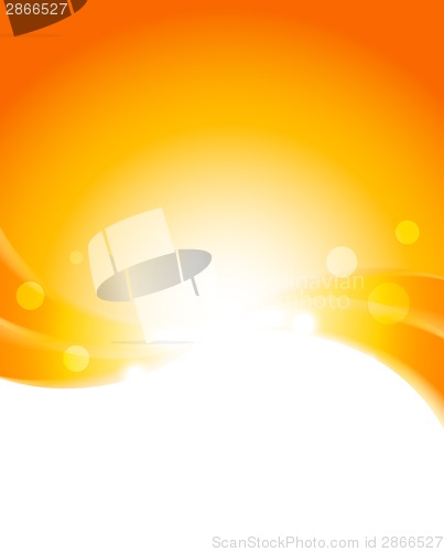 Image of Abstract orange background