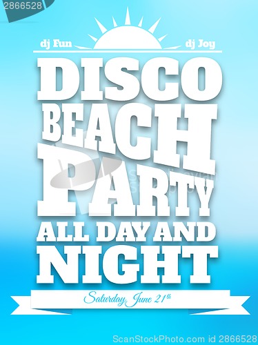 Image of Flyer on summer dance party