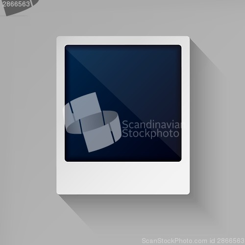 Image of Photo frame in flat style