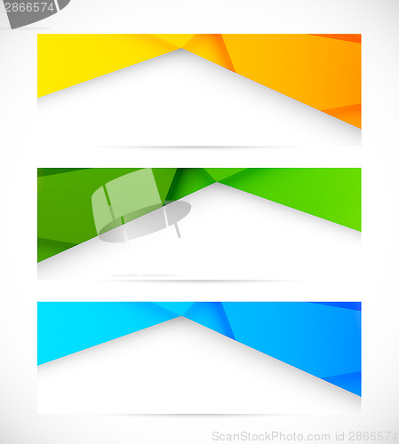 Image of Set of banners