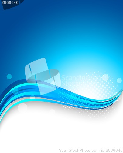 Image of Abstract blue background