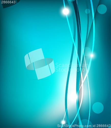 Image of Abstract blue background