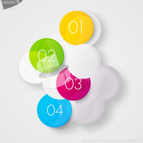 Image of Abstract background with circles