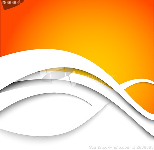 Image of Abstract orange background