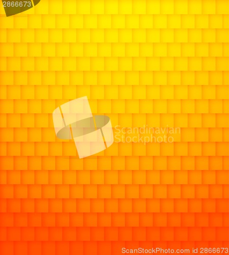 Image of Abstract orange tiled background