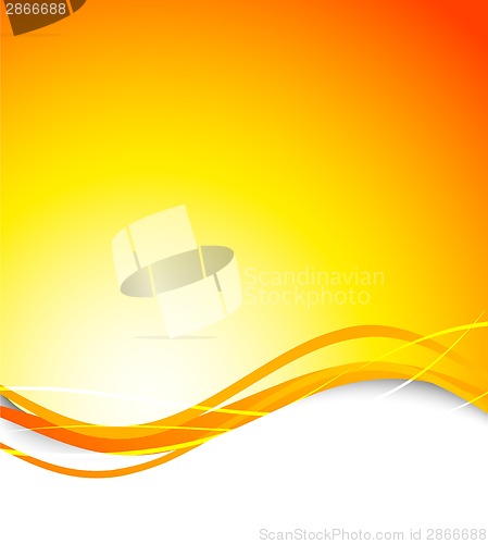 Image of Abstract orange background
