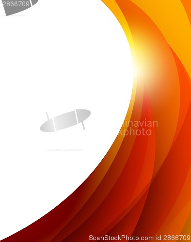 Image of Abstract orange background