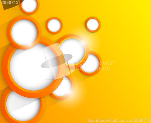 Image of Background with orange circles