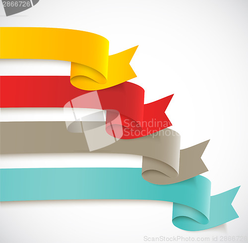 Image of Set of ribbons
