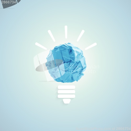 Image of Concept with bulb