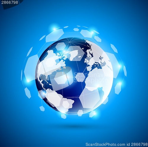 Image of Abstract network concept