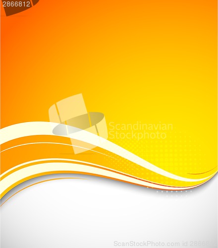 Image of Abstract orange background