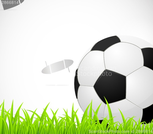 Image of Background with a soccer ball