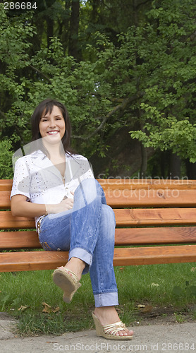 Image of Smiling woman