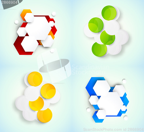 Image of Abstract backgrounds with circles