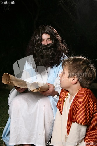 Image of Reading the scriptures