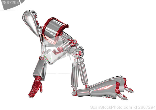 Image of Kneeling Droid