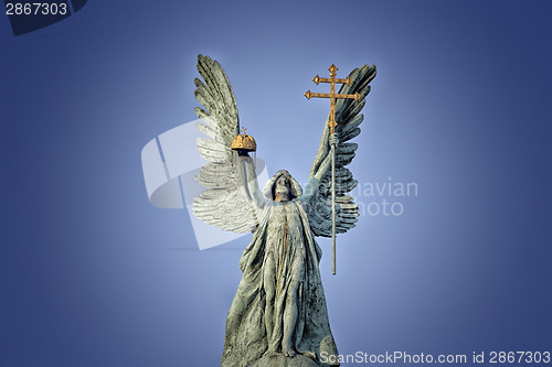 Image of Heroes square in Budapest