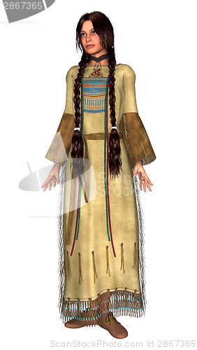 Image of Native American Woman
