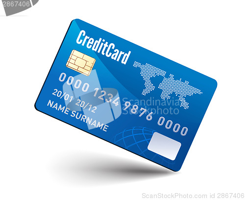 Image of Realistic vector Credit Card