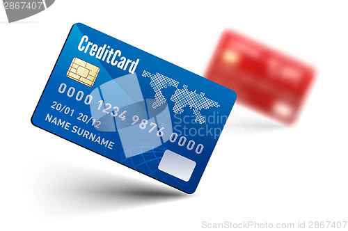 Image of Realistic vector Credit Card
