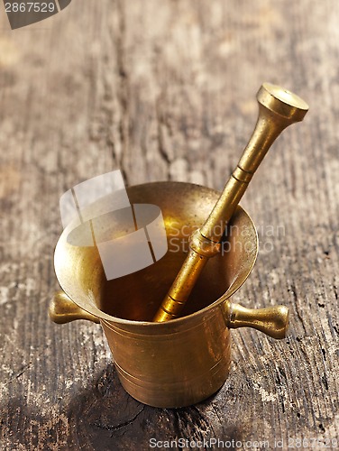 Image of empty mortar and pestle