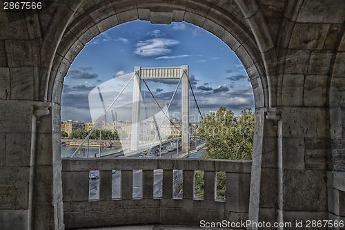 Image of Elisabeth Bridge in Budapest