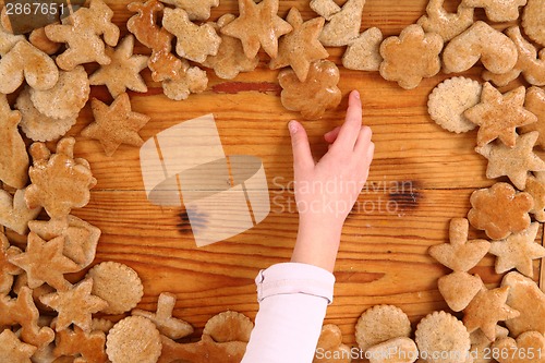 Image of homemade gingerbread 