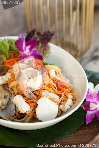 Image of Thai Seafood Som Tum Salad