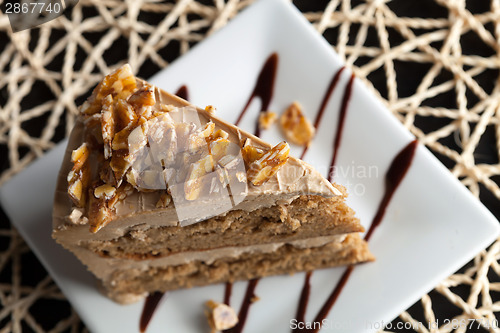 Image of Almond Toffee Cake