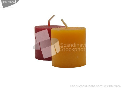 Image of Colored candles