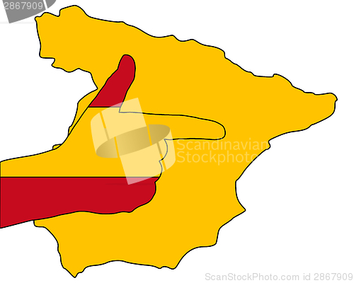 Image of Spanish finger signal