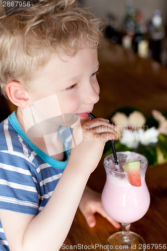 Image of boy at vacation