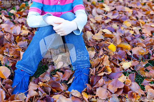 Image of kid at fall