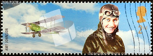 Image of Amy Johnson Stamp