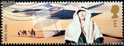 Image of Freya Stark Stamp