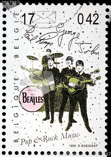 Image of Beatles Stamp