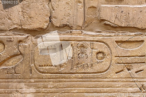 Image of Ancient egypt hieroglyphs