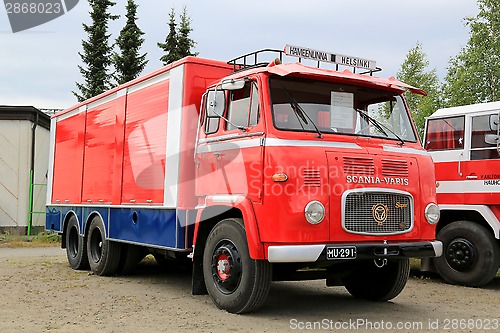 Image of Classic Scania Vabis LBS76 Trailer Truck 